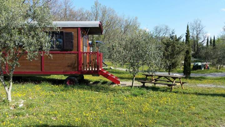Stay in a roulotte Ardèche