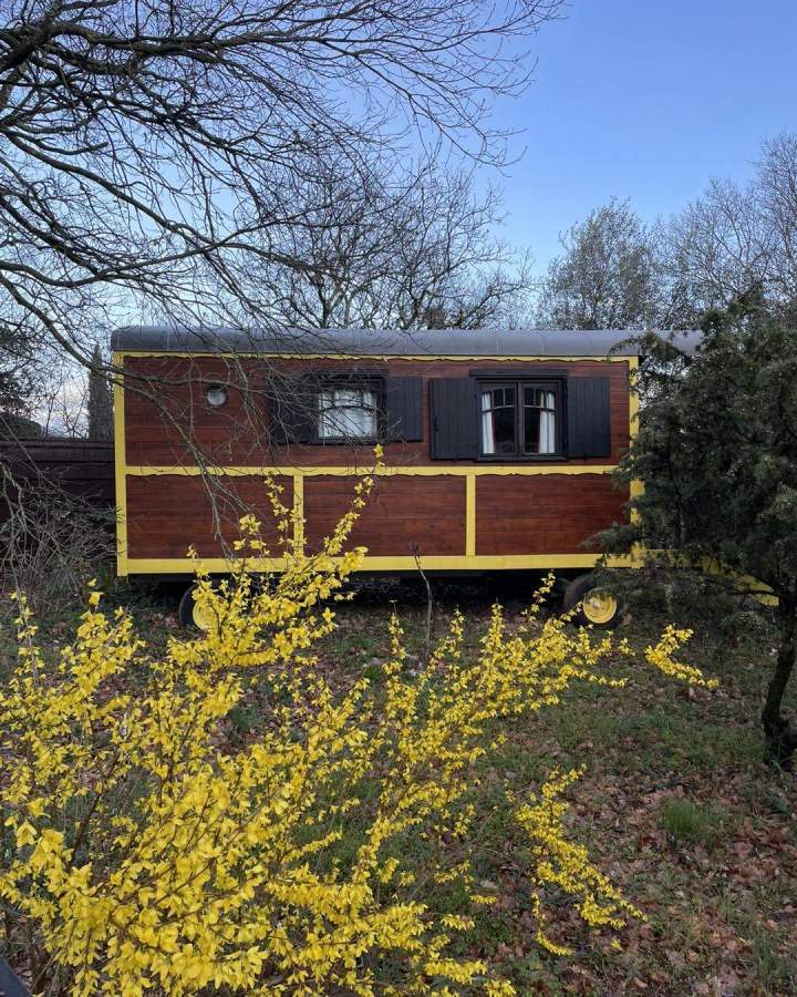 Hébergement en roulotte Ardèche