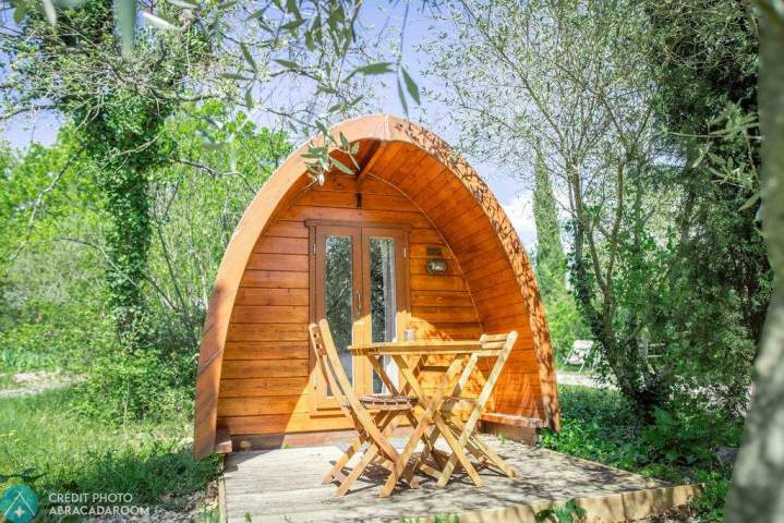 Location de cabane avec jacuzzi